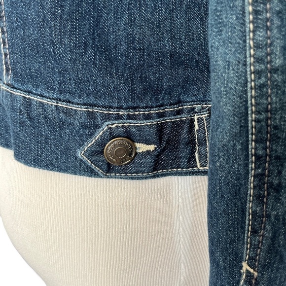 Nine West Vintage America Collection Blue Denim Jacket Size Small - Picture 7 of 15
